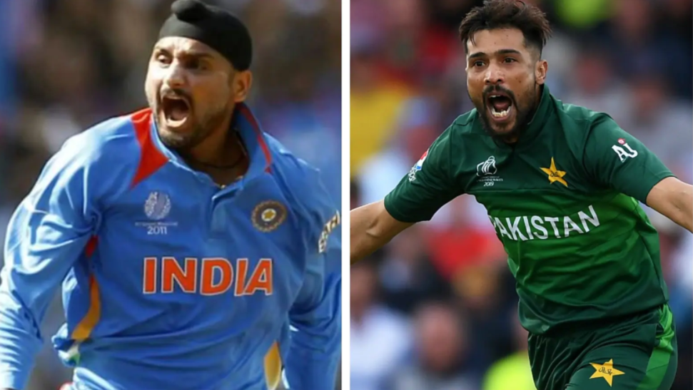 Harbhajan and Amir were involved in an ugly slugfest on Twitter over India-Pakistan matches
