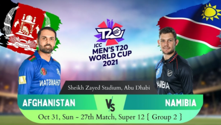 AFGHANISTAN vs NAMIBIA 27TH Match Prediction