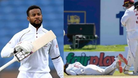 West Indies pick Shai Hope as concussion substitute in Galle