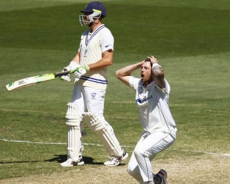 James Pattinson has been suspended for throwing a ball at Daniel Hughes