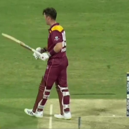 Cameron Green’s ‘Vicious’ Short-Ball Takes Out Jimmy Peirson’s Helmet During Marsh Cup One-Day Game: Watch