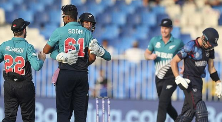 New Zealand defeated Namibia by 52 runs in Sharjah