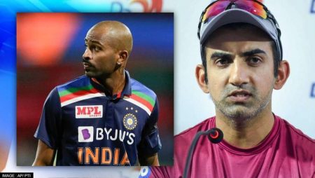 Gautam Gambhir explains how Hardik Pandya can make a comeback in India’s T20I squad