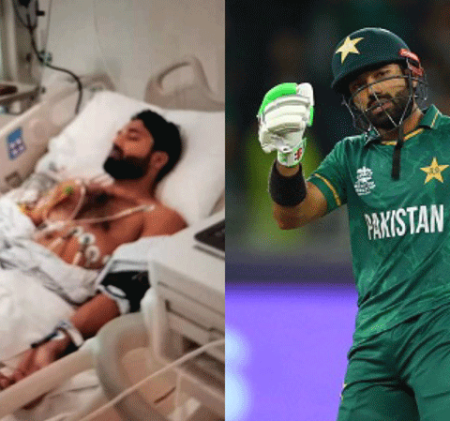 Mohammad Rizwan had spent two days in a hospital ICU bed before the semi-final against Australia