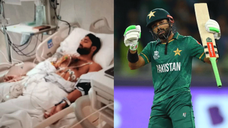 Mohammad Rizwan had spent two days in a hospital ICU bed before the semi-final against Australia