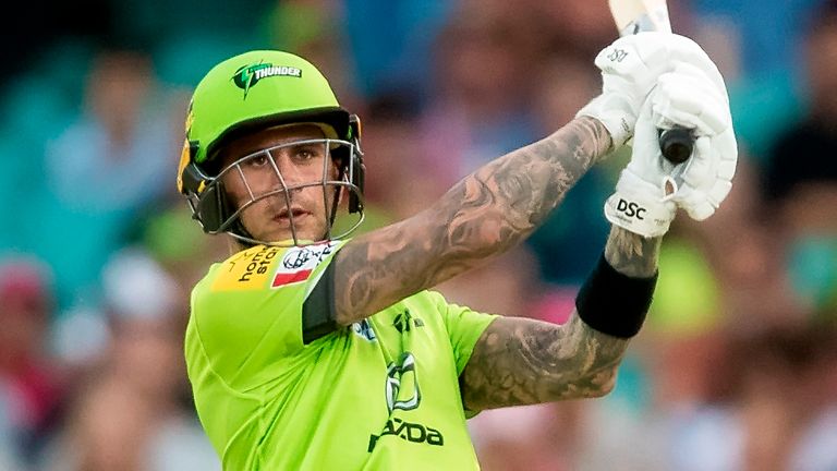 BBL Team Sydney Thunder Stand By Alex Hales After Blackface Photo