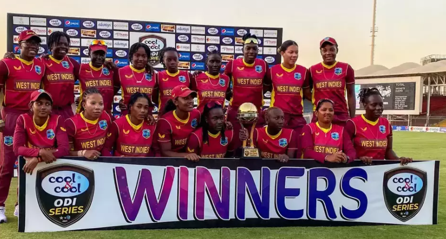 West Indies women’s team beat Pakistan by 6 wickets to complete a whitewash in the three-match ODI series