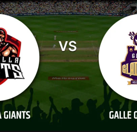 Dambulla Giants vs Galle Gladiators 8th Match Prediction