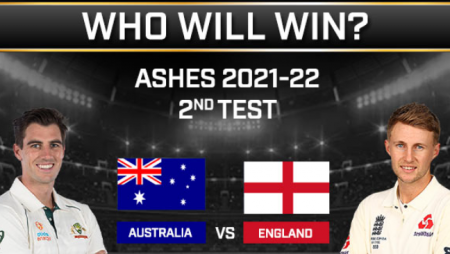Australia vs England 2nd Test Match