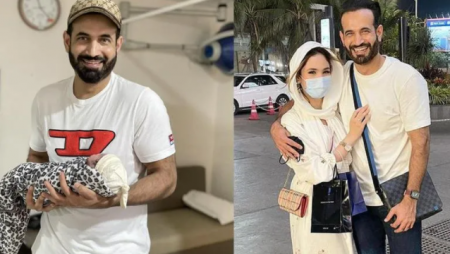 Irfan Pathan and his wife Safa welcome their second son