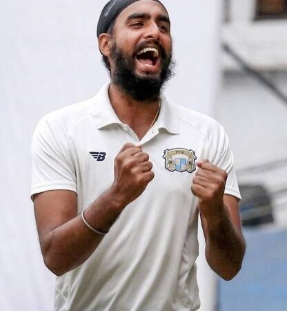 Punjab seamer Baltej Singh Dhanda is realizing his adolescent potential in the Ranji Trophy.