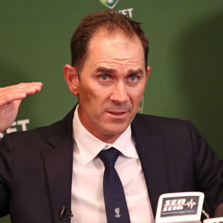 Justin Langer resigns as Australia’s head coach.