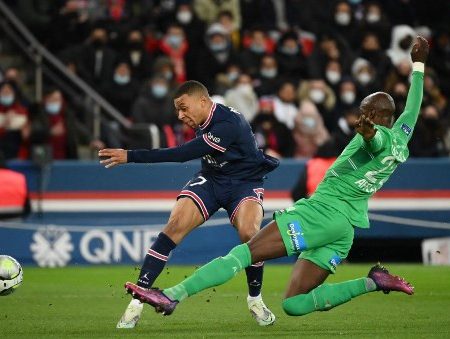 Ligue 1: Kylian Mbappe scores twice to extend PSG’s advantage to 16 points.