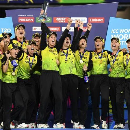 Australia’s victory over India in the 2020 Women’s T20 World Cup has been immortalized and will be displayed at the MCG.