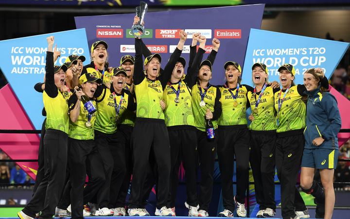 Australia’s victory over India in the 2020 Women’s T20 World Cup has been immortalized and will be displayed at the MCG.