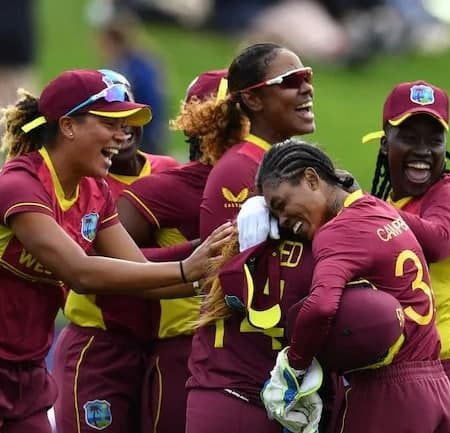 West Indies defeat England by 7 runs in an ICC Women’s World Cup thriller.