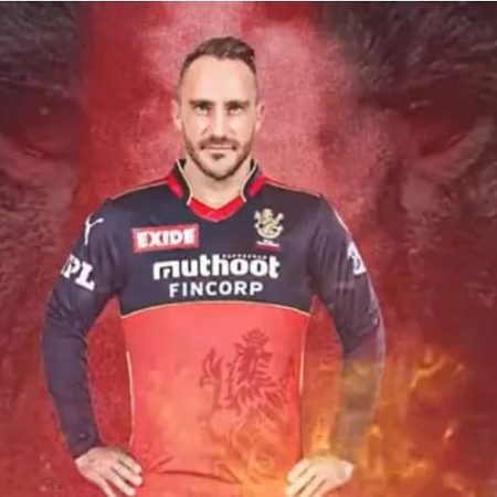 The RCB captain, Faf du Plessis, has been named ahead of the IPL 2022 season.