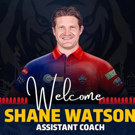Shane Watson will be the Delhi Capitals’ new assistant coach in the IPL 2022 season.