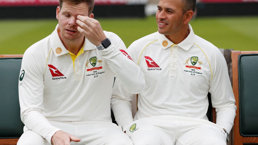 Smith and Khawaja save Australia, after an early setback. 