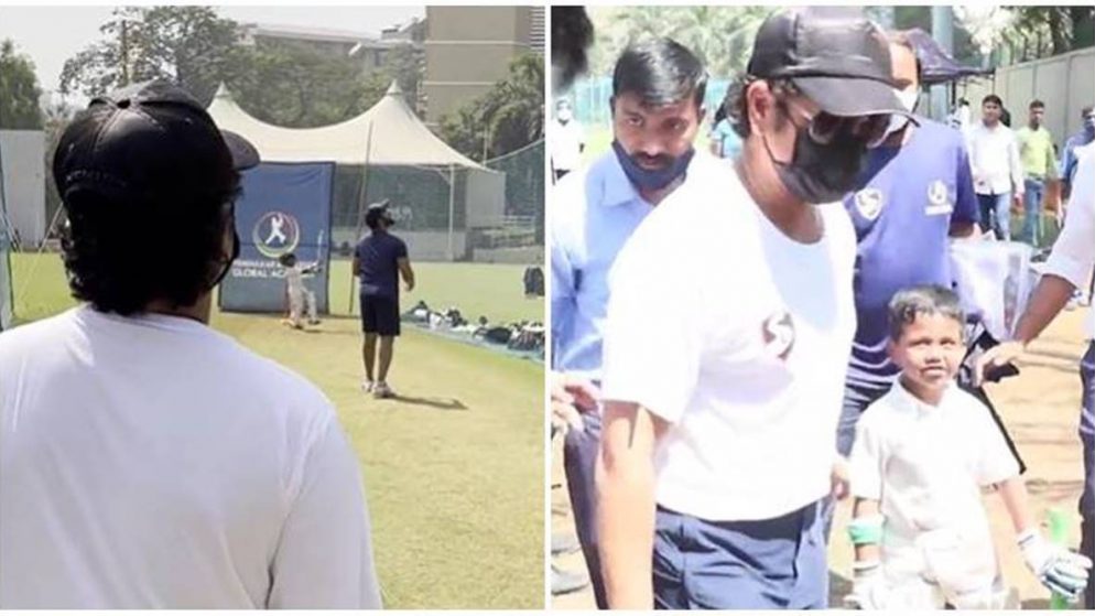 Sachin Tendulkar: How an internet sensation youngster found up practicing with cricket the legend.