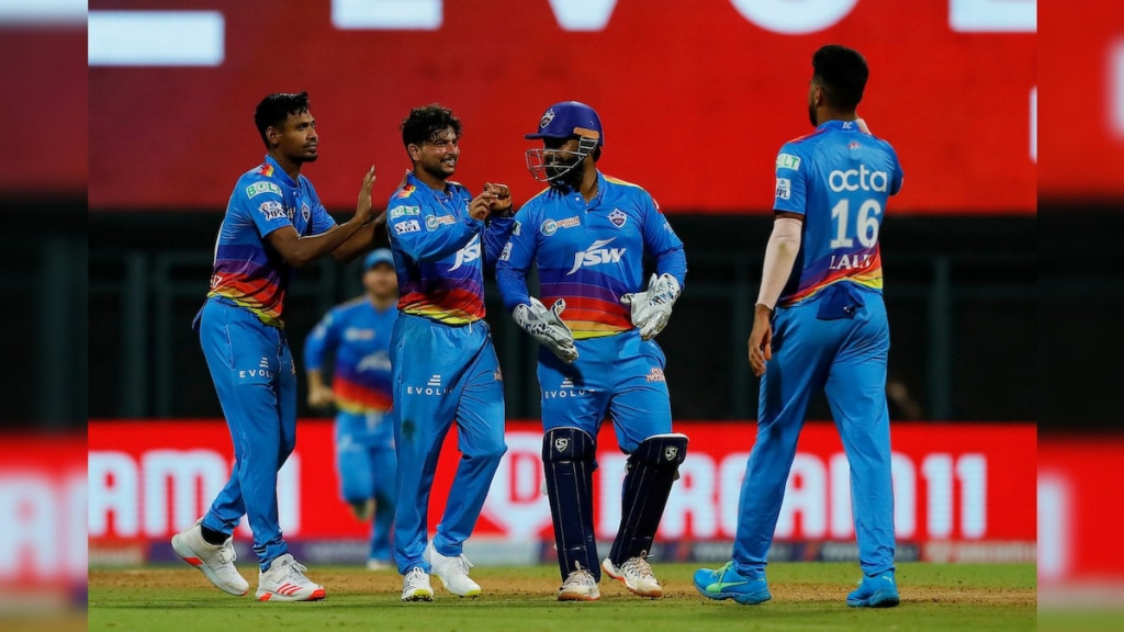 Michael Vaughan questioned Rishabh Pant's choice during Delhi Capitals' four-wicket win against Kolkata Knight Riders in IPL 2022.