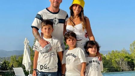 Watch: Lionel Messi Shows No Mercy To His Sons In Backyard Football, Wife Says “Let The Kids Win”