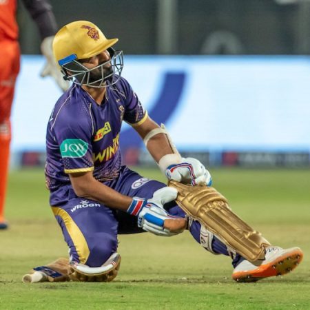 Ajinkya Rahane of KKR has been ruled out of the rest of the IPL 2022 season due to injury.