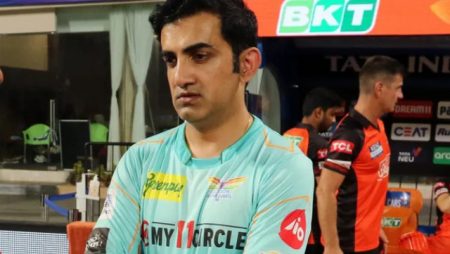 Gautam Gambhir following the exit of LSG from the IPL 2022