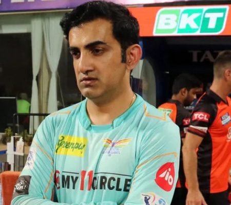 Gautam Gambhir following the exit of LSG from the IPL 2022