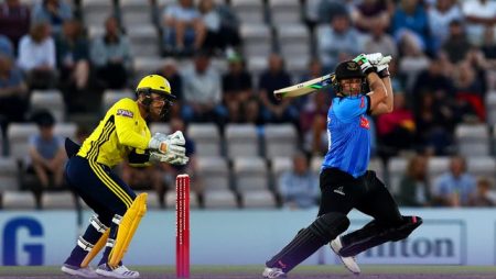 T20 Blast: Luke Wright becomes the tournament’s first player to score 5000 runs.