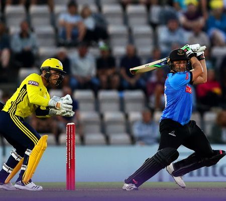 T20 Blast: Luke Wright becomes the tournament’s first player to score 5000 runs.