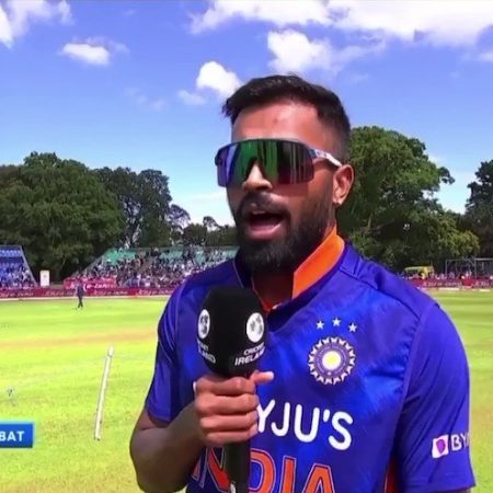 When Hardik Pandya names Sanju Samson to India’s playing XI, the Irish crowd Goes Wild