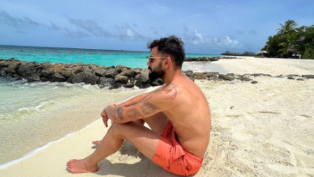 Here’s how Virat Kohli is spending his time off before the England tour.