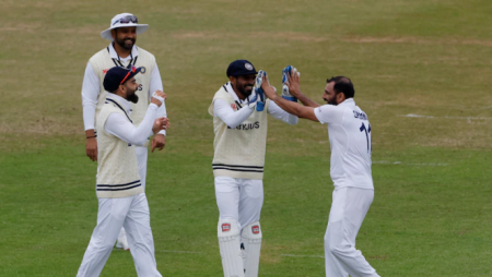 Mohammed Shami Fires Cheteshwar Pujara For A Duck, Celebrates By Hugging Him