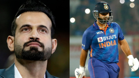 Rishabh Pant is left out of Irfan Pathan’s ideal XI for the T20 World Cup.