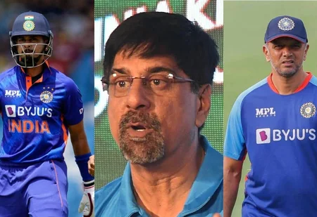 K Srikkanth is upset with Rahul Dravid for not including Deepak Hooda in the first WI T20I.