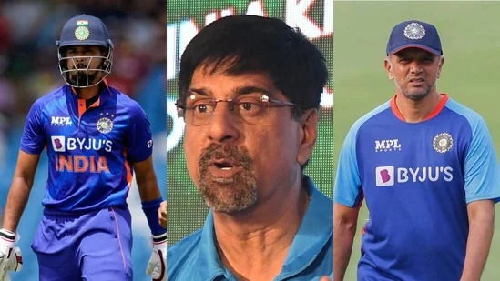 K Srikkanth is upset with Rahul Dravid for not including Deepak Hooda in the first WI T20I.