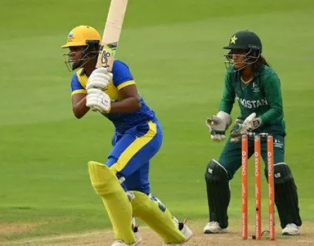 Nida Dar’s efforts are futile as Barbados defeats Pakistan.