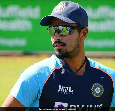 Washington Sundar has been ruled out of the ODI series against Zimbabwe 