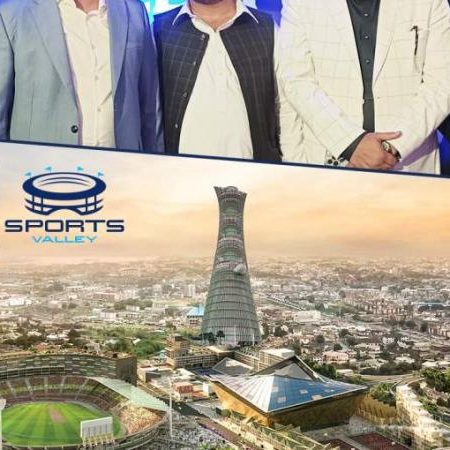Blue World City announced the construction of Pakistan’s largest stadium in Sports Valley.