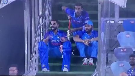 Rohit Sharma and Virat Kohli’s Epic Dugout Reaction As India Wins Third T20I Against Australia