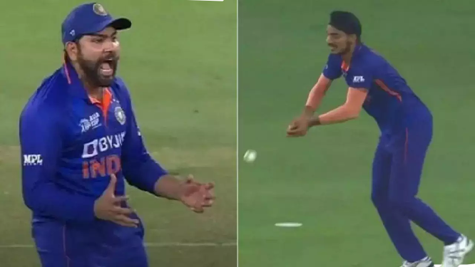 Arshdeep Singh Loses Sitter, and Rohit Sharma’s Reaction Goes Viral