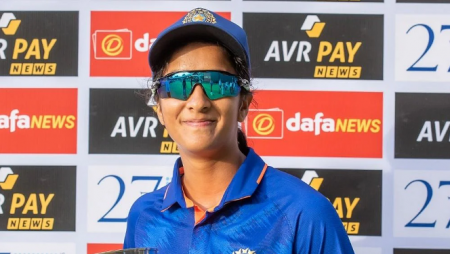 Jemimah Rodrigues nominated for the ICC’s ‘Player Of The Month’ award.