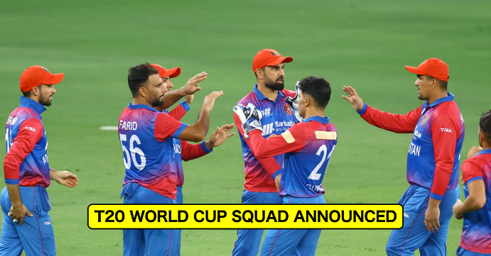 Afghanistan has named a 15-man squad for the T20 World Cup in 2022.