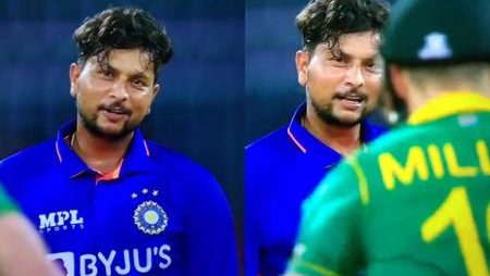 INDIA vs SOUTH AFRICA: Kuldeep Yadav pulls a sledge on David Miller after joking him with a ripper move