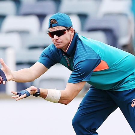 Despite a self-inflicted injury, Australia batter Steve Smith is preparing for the West Indies series.