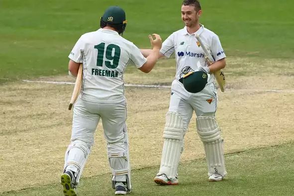 Doran and Webster give Tasmania a valiant victory