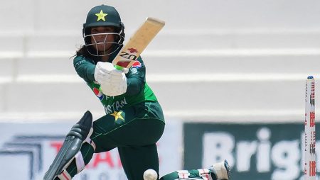 Women’s ODI Rankings rise as a result of Sidra Ameen’s milestone century.