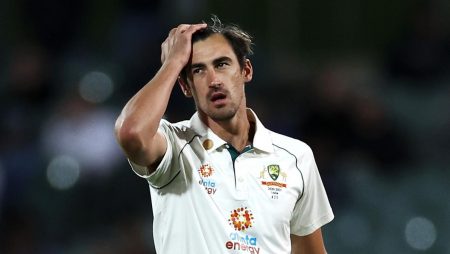 Mitchell Starc discusses his fitness in front of the third Test against India
