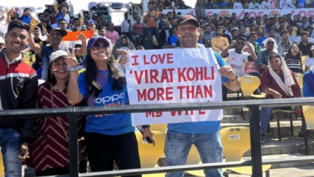 ‘I love Virat Kohli more than my wife’ – Virat Kohli fan